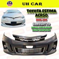 (Facelift Bumper) Toyota Estima Acr50 2006-2011 Convert To Acr50 Facelift Bumper Grill Skirt Skirtin