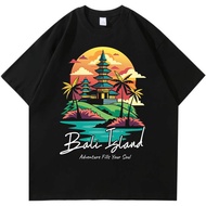 KATUN D'and Bali Island T-Shirt - Bali Island - Dewata Island 24s Combed Cotton T-Shirt