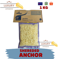 • KEJU MOZARELLA ANCHOR SHEREDED KEMASAN 1 KG/KEJU MOZARELLA PARUT/MOZARELLA PARUT ANCHOR/MOZARELLA 