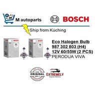 PERODUA VIVA BOSCH Eco H4 Bulb 12V 60/55W H4 (987 302 803) 2PCS