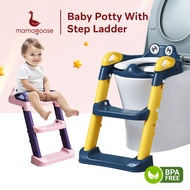 Foldable Cute Potty Seat Train Ladder Potty Toilet Bowl for Baby Toddlers Safe Kid