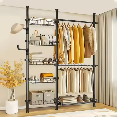 Factory Diy White Wardrobe Closet Wardrobe Portable Wardrobe Fold Closet Walk in Closets