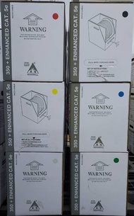 Hosiwell สายแลน CAT5e CMR LAN Cable 4 Pair Stranded Bare Copper แกนฝอย ทองแดง 100% ETL Listed Unshie