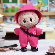 Labubu V1 V2 V3 Clothes outdoor jacket for 17cm labubu Doll