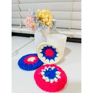 (SG Stock) Crochet Coaster Circle/Round shape