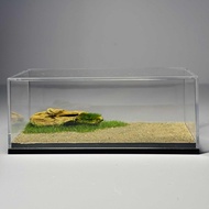 [yiodusi] 1/64 Model Car Display Case Diorama Layout Miniature Alloy Car Display Box