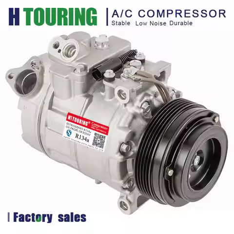 7SBU16C Air AC Compressor W/ Clutch For BMW E38 E39 E46 64526910458 64528385919 64526911340 64528385