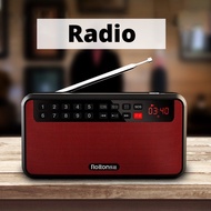 【SG】FM Radio Portable Mini Radio FM TF MP3 Player Speaker