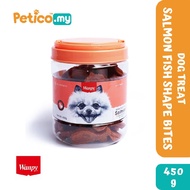 Wanpy 100g/ 400g Salmon Fish Shape Bites Dog Snacks