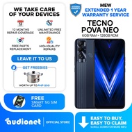 Tecno Pova Neo 6GB RAM+128GB ROM with MEW Mobile Phone Extended Warranty Service Plan Additional 1 Y