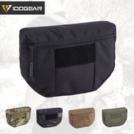 IDOGEAR Tactical Drop Pouch for AVS JPC CPC EDC Vest Medicine Storage Small Tactical Abdominal Pouch