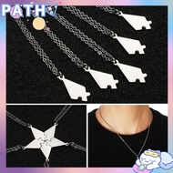 Path 5Pcs Set Kalung Persahabatan Mode Potongan Puzzle Hadiah Ulang Ta