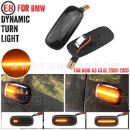 Suitable for Audi A3 S3 8L A8 D2 TT 8N Running Water LED Turn Signal Side Light Fender Light