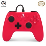 PowerA Wired Controller for Nintendo Switch - Raspberry Red (Officially Licensed)