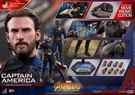 全新 Hot Toys - MMS481 Avengers: Infinity War- 1/6th scale Captain America (Movie Promo Edition) Collectible Figure