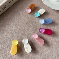 Small Fresh Ball Color Hairpin Sweet Cute Side Clip Bangs Clip Duckbill Clip Hairpin Hair Accessorie