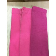 Little Hosiers-19cm Children's Knee Socks (Pink) < Made In Taiwan// Women's Socks/Pure Cotton/Sweat-