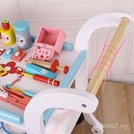 Children Medical Car Tools Medical Box Little Nurse Injection Medical Tools Stroller Baby Toy Set Pa