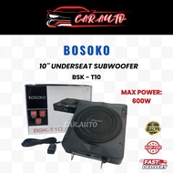 Original KING / BOSOKO DIAMOND CRYSTAL 600W Powered Active SubWoofer 10 Inch  Underseat Subwoofer Am