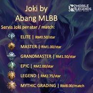 JOKI MLBB / MLBB BOOSTING SERVICE / Boost Joki Mobile Legend / New Season Boost by Abang MLBB