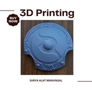 Dota 2 Champions Aegis with Stand and Plaque