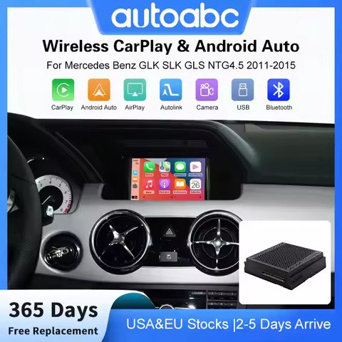 New Wireless Carplay Suitable For Mercedes Benz A B C E CLA GLA GLK ML Sprinter NTG4.5 Becker Module