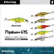Lure Minnow Black Rabbit Flip Minnow 63s