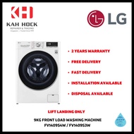 LG FV1409S4W / FV1409S3W 9KG SLIM AI DIRECT DRIVE FRONT LOAD WASHING MACHINE - 2 YEARS MANUFACTURER 