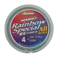 okuma 寶熊釣具 魔徑 彩虹 X8 8股 編織PE線 4號釣線