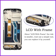 XD 6.5" Original LCD For Oppo Realme C21Y RMX3261 RMX3263 LCD Display Touch Screen Digitizer With Fr