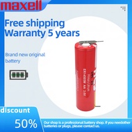 HCB ER14505M With Solder Pins 3.6V Non Rechargeable Litium Battery AA Size for Smoke Alarm GPS Locat