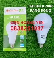 [HCM]Bóng đèn LED BÚP 20W RẠNG ĐÔNG Siêu Sáng  Model A95N1/20W