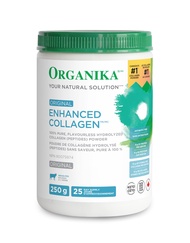 Organika Enhanced Collagen Peptides Protein Powder For Healthy Hair, Skin, Nails, Joints - Hydrolyze