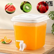 Livestreet 3.5L Drink Dispenser Fridge Beverage Liquid Container with Spigot Cold Water Pitcher for Home Party Outdoor