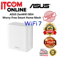 ASUS WIFI 7 2 PACK & 3 PACK GIGABIT BE3600 DUALBAND ROUTER *AI MESH* (ZENWIFI BD4B)