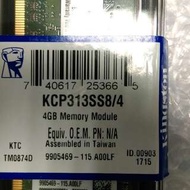 金士頓 筆電 記憶體 DDR3. 4G.1333頻