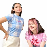 Crop Top Tee Y2K Korea Sorrow | 777 Studio Crop Top - Crop Tee