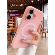 iphone 17 pro max case cute iphone 17 pro max case Pink Jelly Magnetic Mobile Phone Case for Apple 1