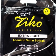 Acoustic guitar strings ziko Tali gitar akustik guitar strings acoustic strings Tali gitar kapok