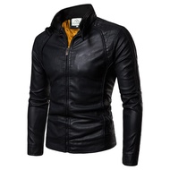 Áo khoác da lót lông hiệu SITAKI cao cấp( có túi trong) đảm bảo không bong tróc AD28