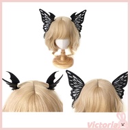 VIC Bat Wing Hair Clip Devil Wing Butterfly Barrettes Black Butterfly Hair Clip