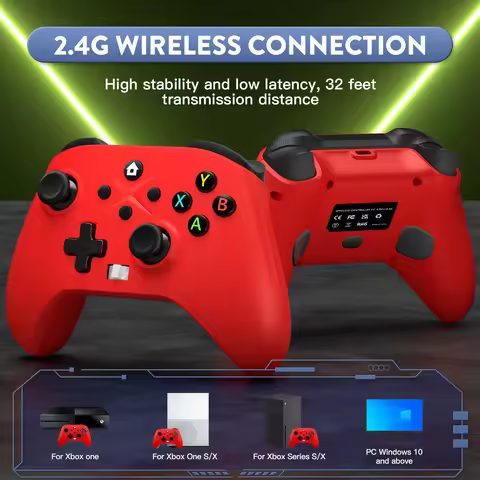 2.4g Wireless Controller For Xbox One/S/X/Series X/S Pc Gamepad Ios/Android Console Controller Acess