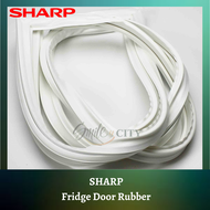 SHARP FULL SET Fridge Door Rubber / Getah Pintu Peti Sejuk// Door Gasket / Pintu Gasket SJ-D25P-SL