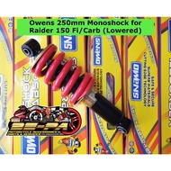 Owens 250mm Mono Shock for Raider 125/150 FI/Carb