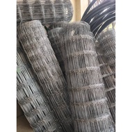 4/5ft Cyclone pagar lembu kambing rusa Jaring kebun 50m cattle fencing Gi Fence