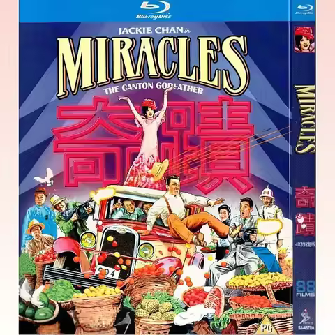 Jackie Chan Movies Miracle BD Blu-ray High Definition Single Disc