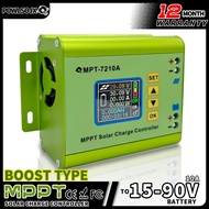 Powlsojx MPT-7210A 24V/36V/48V/60V/72V MPPT Solar Battery Charger Panel Digital Charge Controller 10