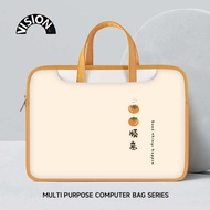 laptop bag bag VISION Persimmon Shunyi Laptop Bag Portable Suitable for Apple macbook15 Point 6 Inch Small New Air13.3 Huawei matebook Lenovo Women's 14 Inner Bag Pro Protective Co
