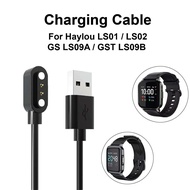 USB Magnetic Chargers For Haylou LS01 LS02 GST LS09B GS LS09A Smartwatch / Charging Cable / Fitness 