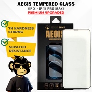 MOJOSKINS Aegis Premium Phone Tempered Glass iP Clear Privacy Matte Screen Protector iP 16 15 14 PM 